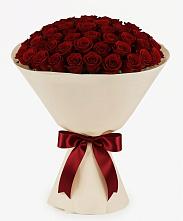 Букет 101 Бордовая роза Блэк Бакарра в Большое Нагаткино