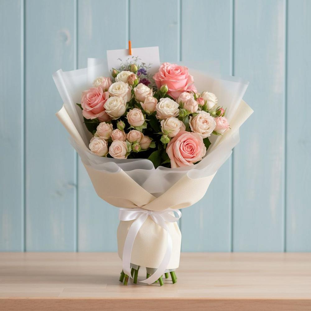 Букет цветов из: Розы в Большое Нагаткино