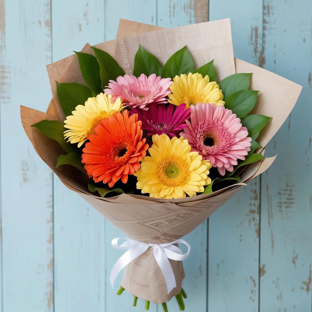 Букет цветов из: Герберы в Большое Нагаткино