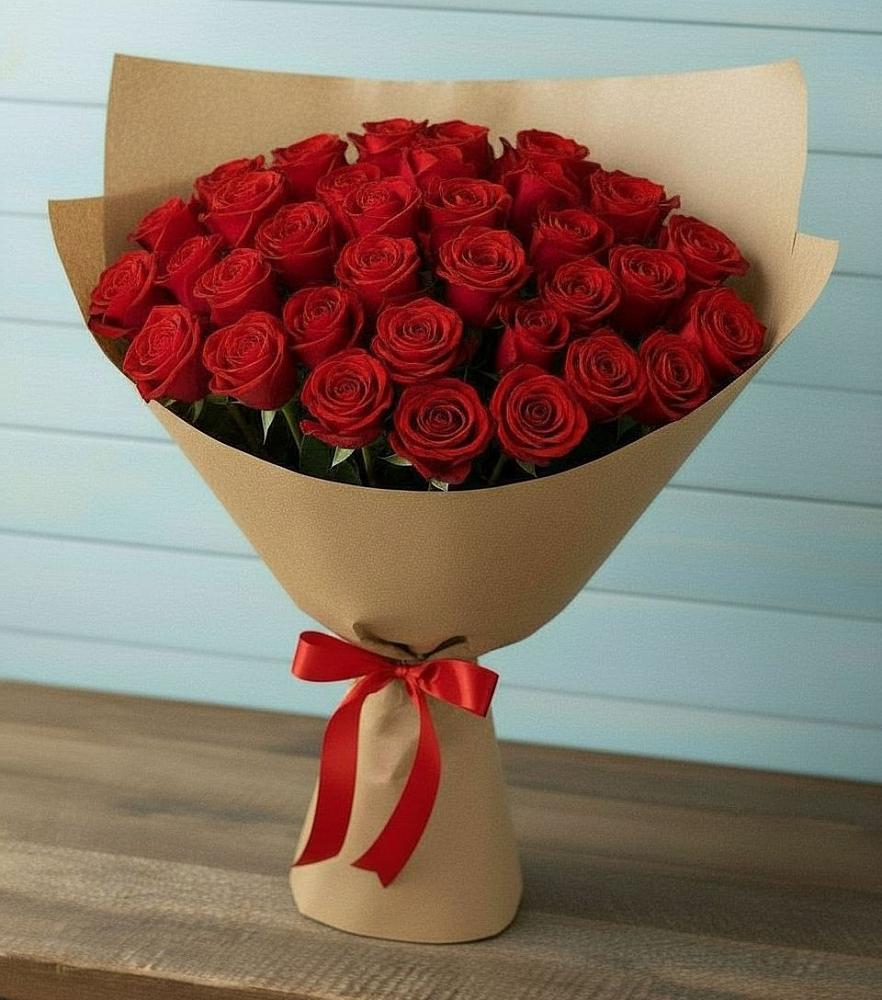 Букет Красные розы Милано в Большое Нагаткино