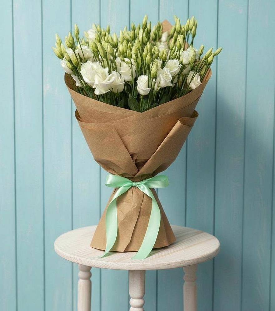 Букет цветов из: Лизиантусы в Большое Нагаткино