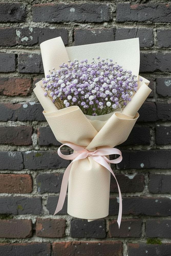 Букет цветов из: Гипсофила в Большое Нагаткино