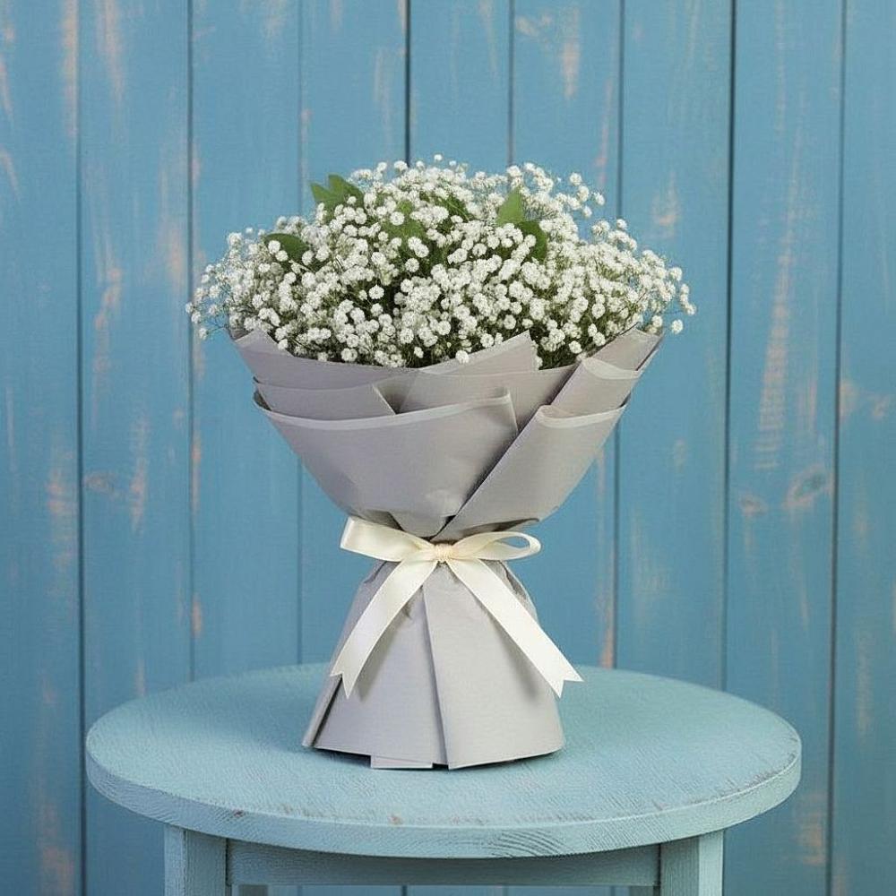 Букет цветов из: Гипсофила в Большое Нагаткино