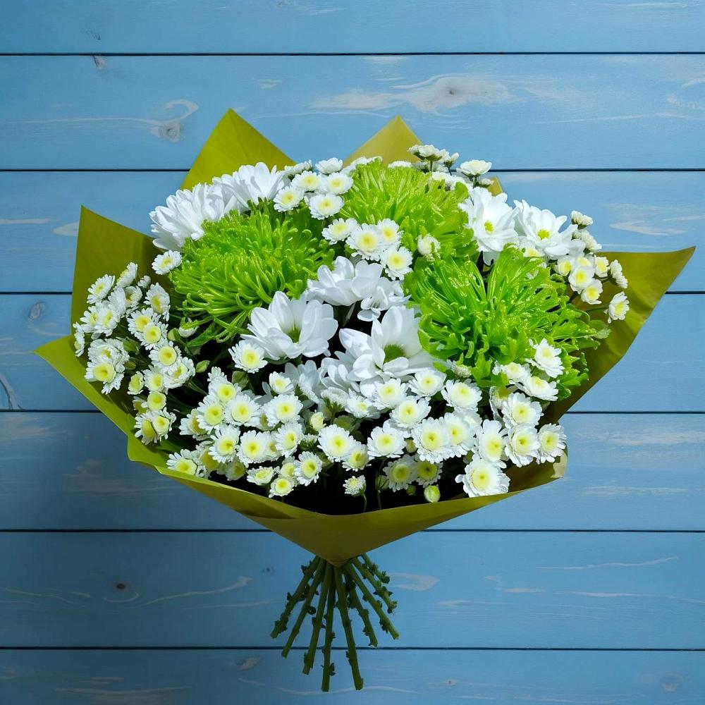 Букет цветов из: Хризантемы в Большое Нагаткино