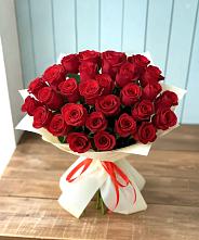 Букет 29 Красных роз в Большое Нагаткино