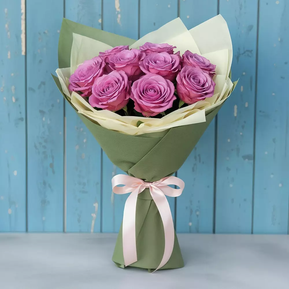 Букет Розы Фёрст Леди в Большое Нагаткино