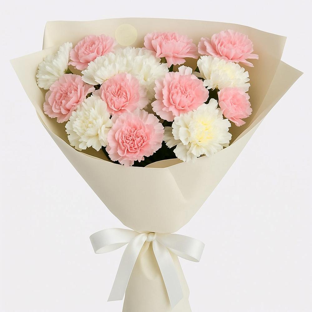 Букет цветов из: Гвоздики в Большое Нагаткино