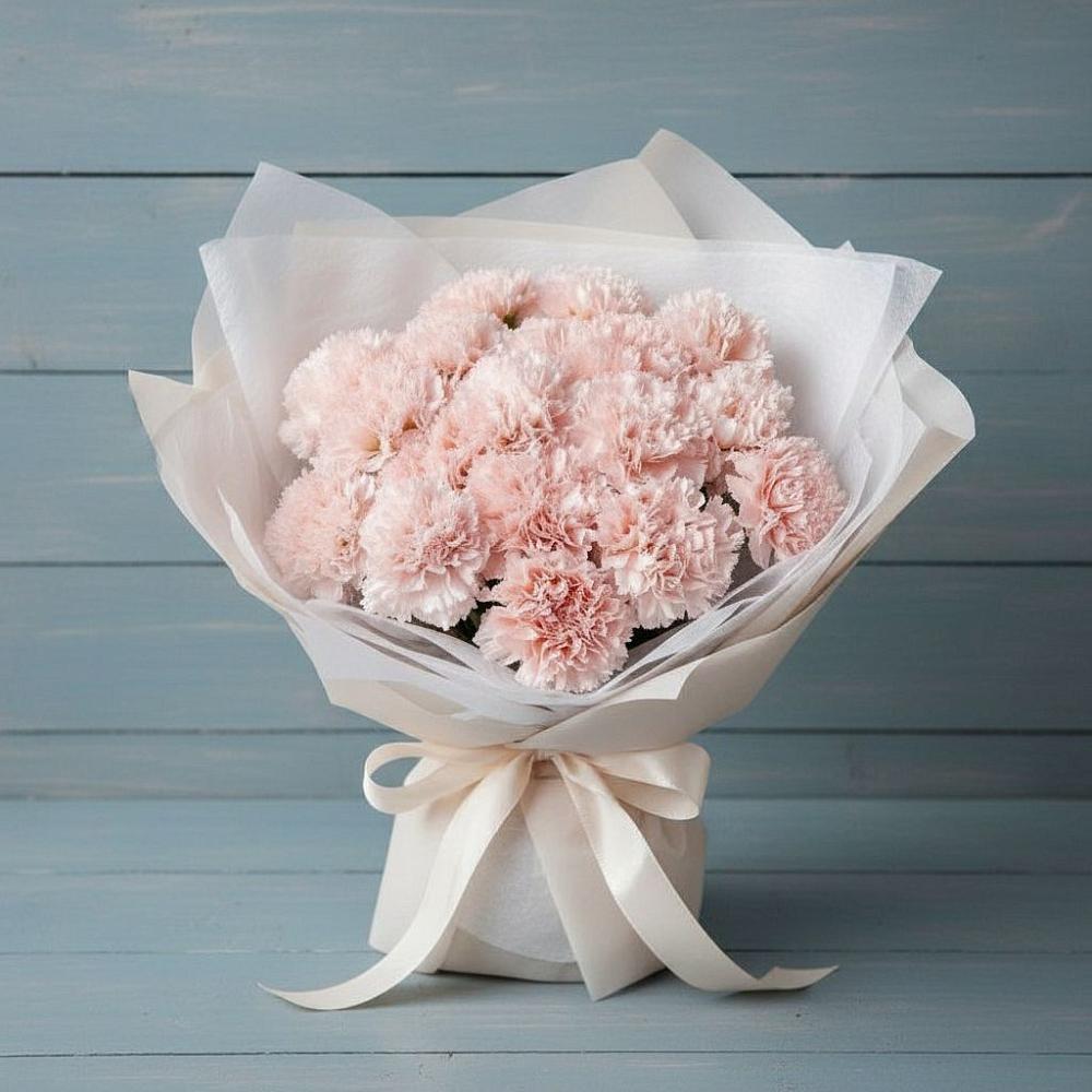 Букет цветов из: Гвоздики в Большое Нагаткино