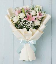 Букет цветов из:  Лилии в Большое Нагаткино