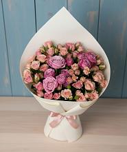 Букет цветов из:  Розы #REPLACE_PRED# Большое Нагаткино